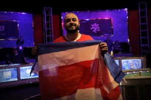 Costa Rica’s Steven Thompson Vila in second place, but gets second chance