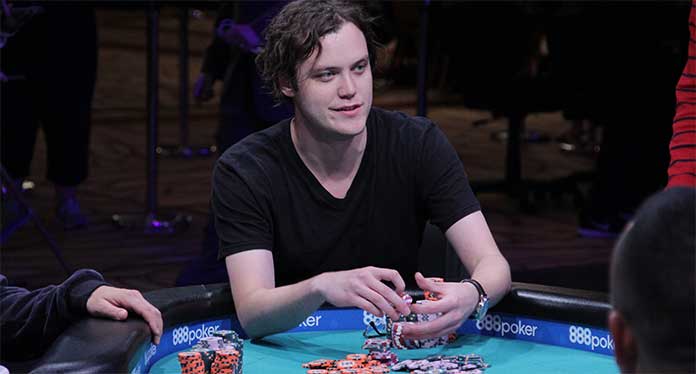 Michael Ruane before the World Series of Poker Tournament
