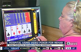 Video Poker To Help Rehab Patients in Las Vegas