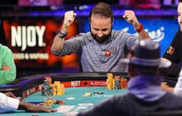 Daniel Negreanu Makes 100th Career WSOP Cash