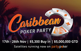 PartyPoker Heads to the Caribbean to host $10M Guarantee Poker Party Festival