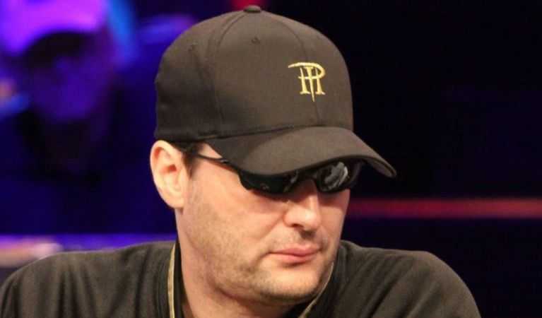 Phil Hellmuth showing his poker face