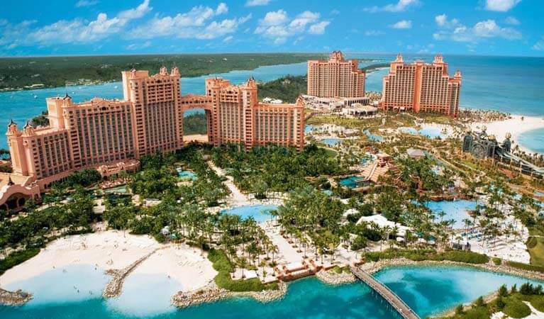 Atlantis resort in The Bahamas.