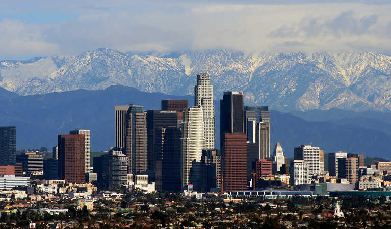 A landscape photo of Los Angeles.