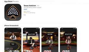 Apple’s Texas Hold’em Returns to the App Store