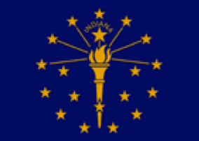 Indiana State Flag