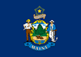 Maine State Flag