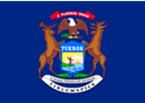 Michigan State Flag