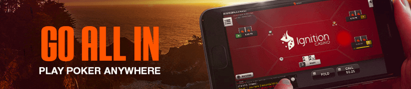 ignition poker available for smartphone - play poker anywhere