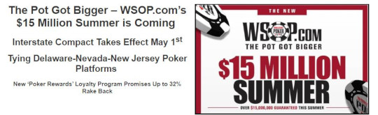 wsop 15 million usd summer