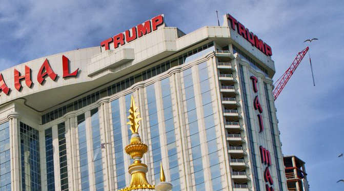 The failed Taj Majal casino project in Atlantic City