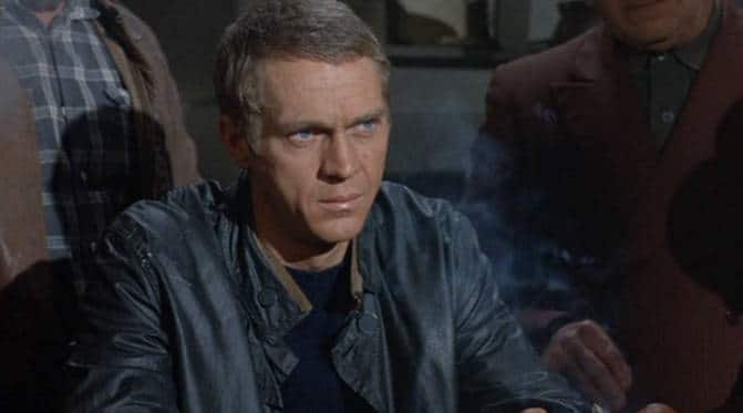 Steve McQueen in the Cincinnati Kid.