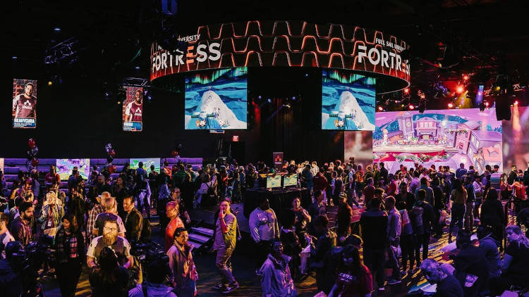 Fullsail University's The Fortress Esports Arena