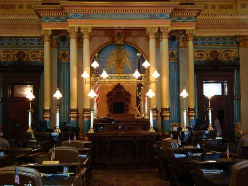 Michigan's State Senate.