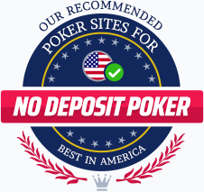 Best No Deposit Poker Bonuses badge Best No Deposit Poker Bonuses badge