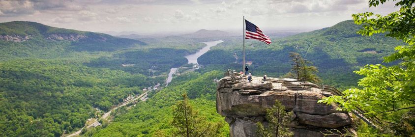 Chimney Rock State Park in North Carolina