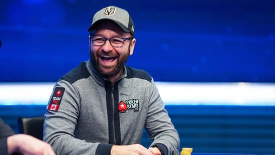 Daniel Negreanu Smiling Poker Game PokerStars