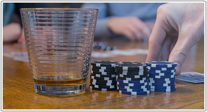 Image of Indian Poker and Shot Glasses