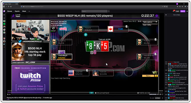 Image of RunItUp Poker Streamer