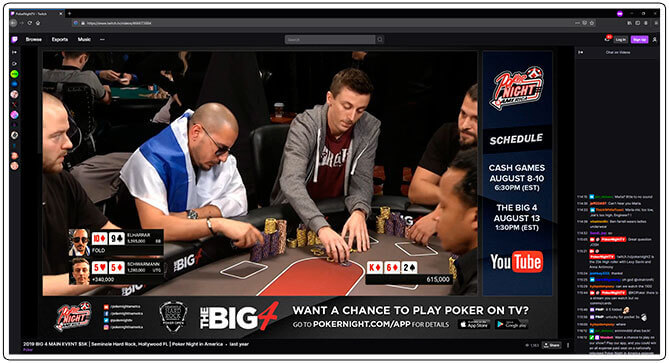 Image of Twitch Poker Tournament Channel Poker Night TV