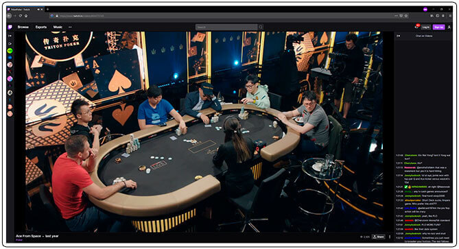 Image of Twitch Poker Tournament Channel Triton Poker