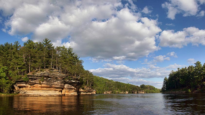 dells of wisconsin rivers